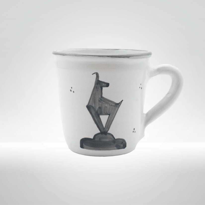 Kitzshop Keramik Häferl grau