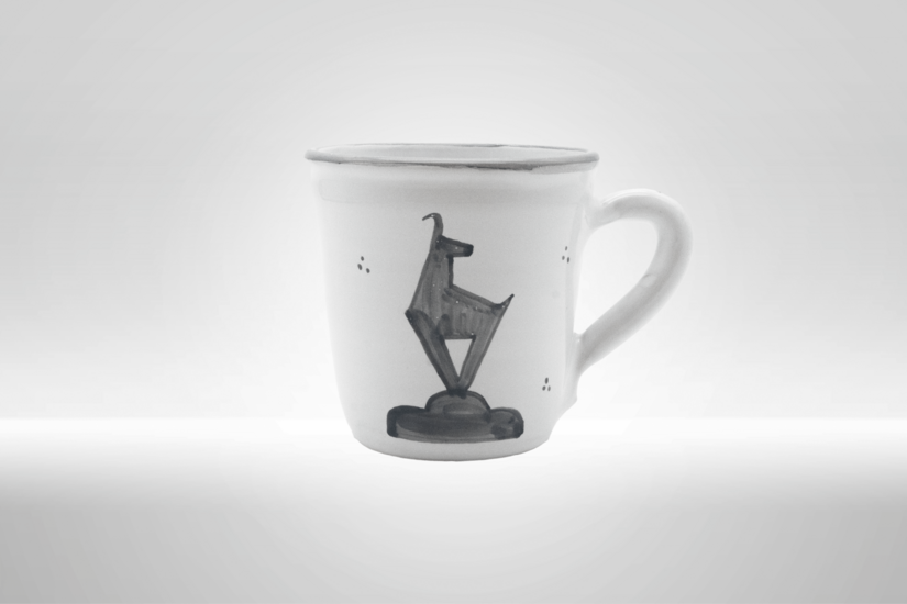 Kitzshop Keramik Häferl grau