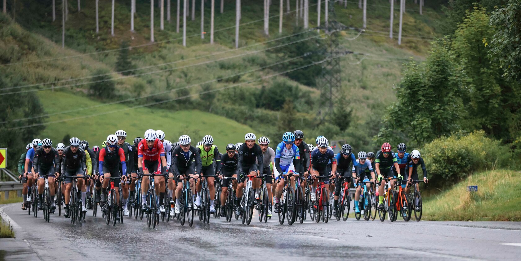 Cyclists at the Kitzbühel Cycle Marathon