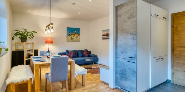 Apartment Streif - Wohn- und Essbereich
