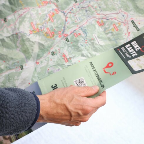 Bike Map von Kitzbühel