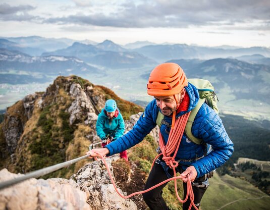Privat geführte Klettersteigtour Kitzbüheler Horn | 1 bis 6 Pers.