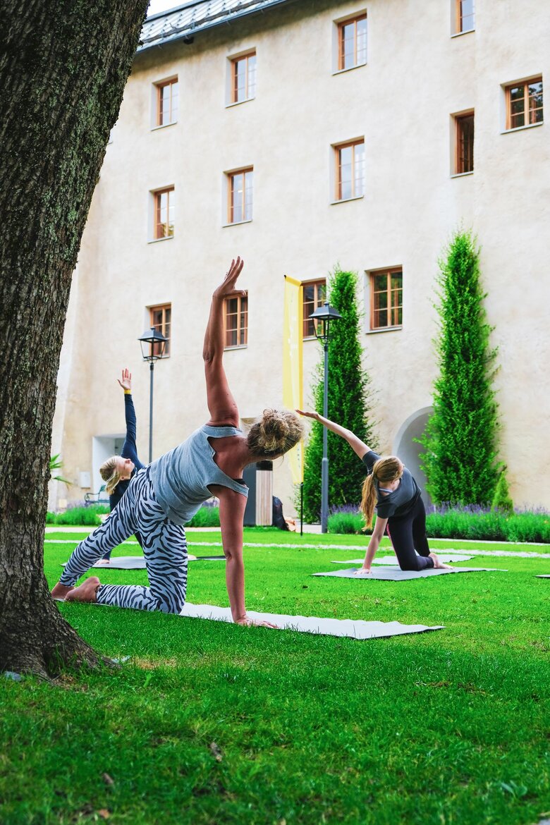 Yoga im Park 