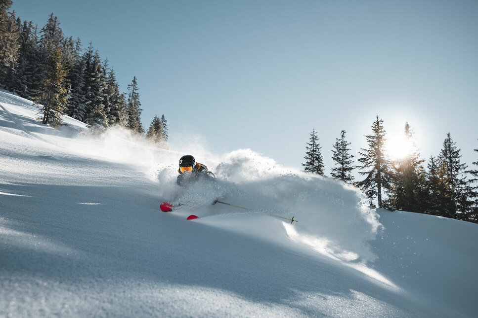 Tiefschnee - Freeriden in Kitzbühel