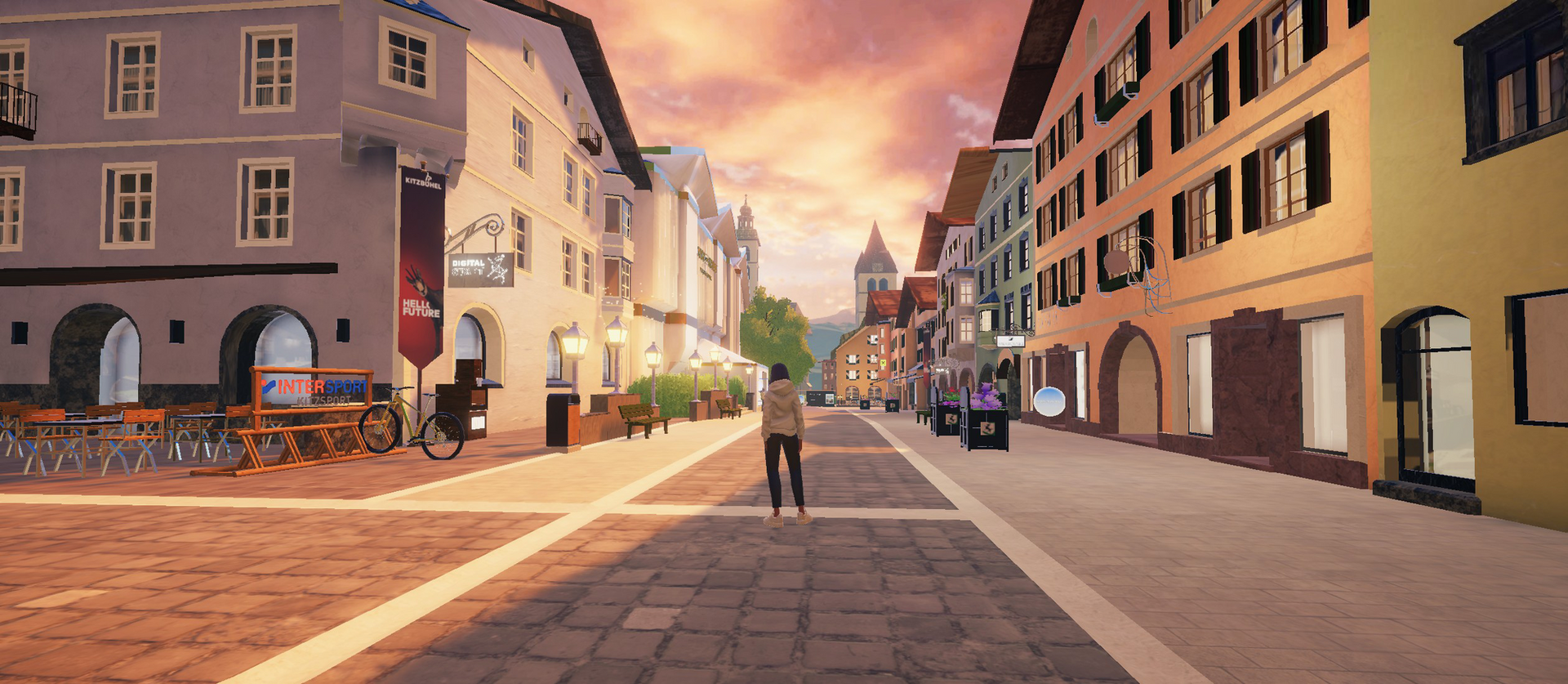 Digital City Kitzbühel – Game view
