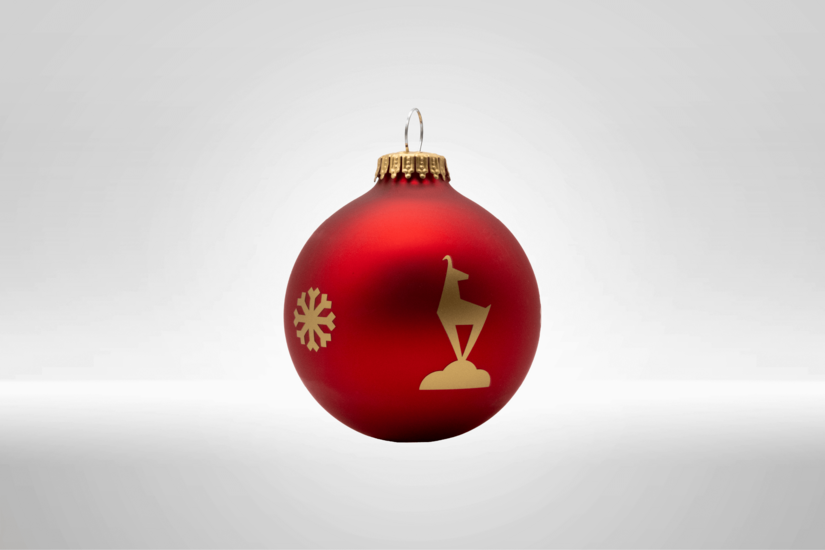 Kitzshop Christbaumkugel rot