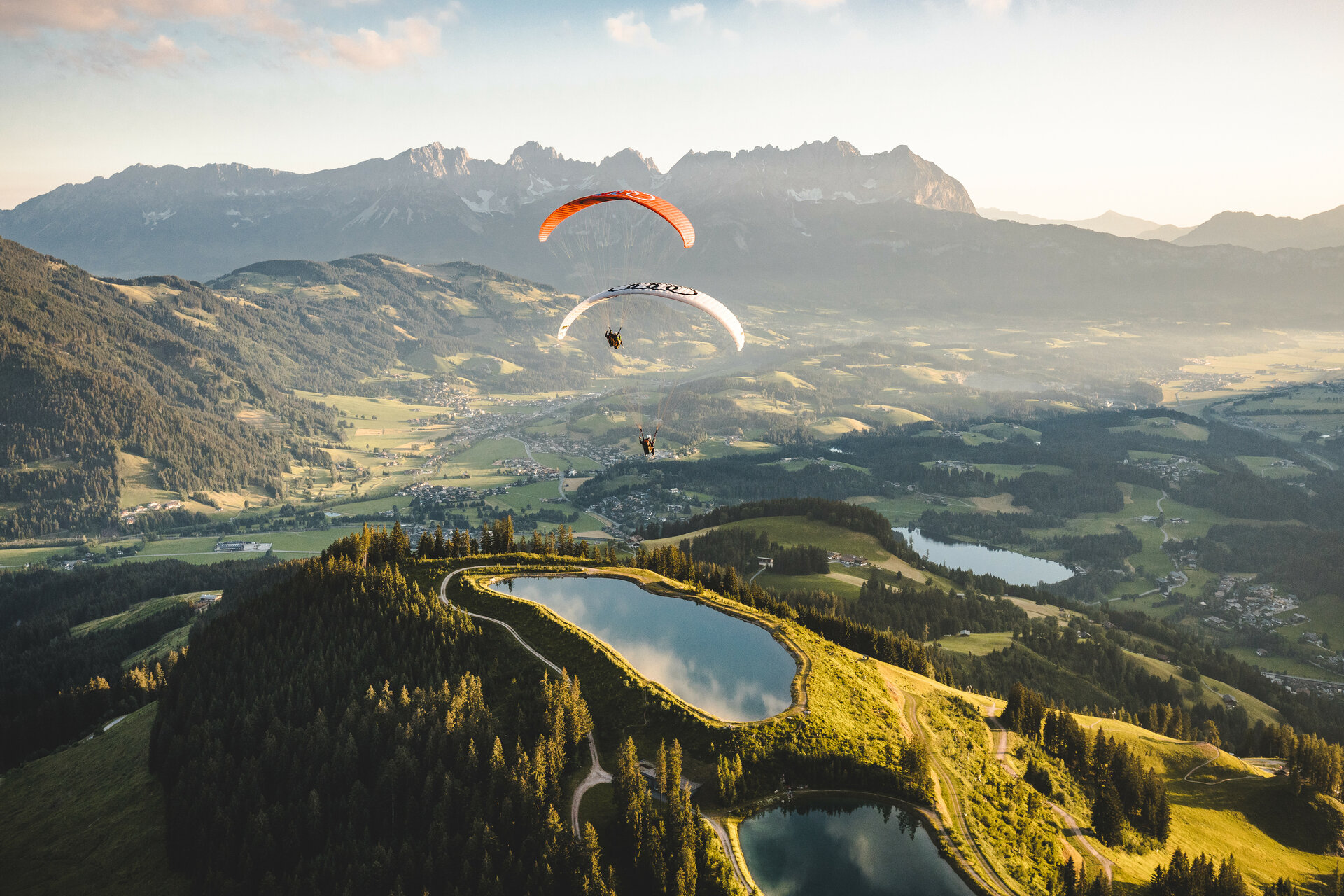 Paragliding in Kitzbühel - Hahnenkamm