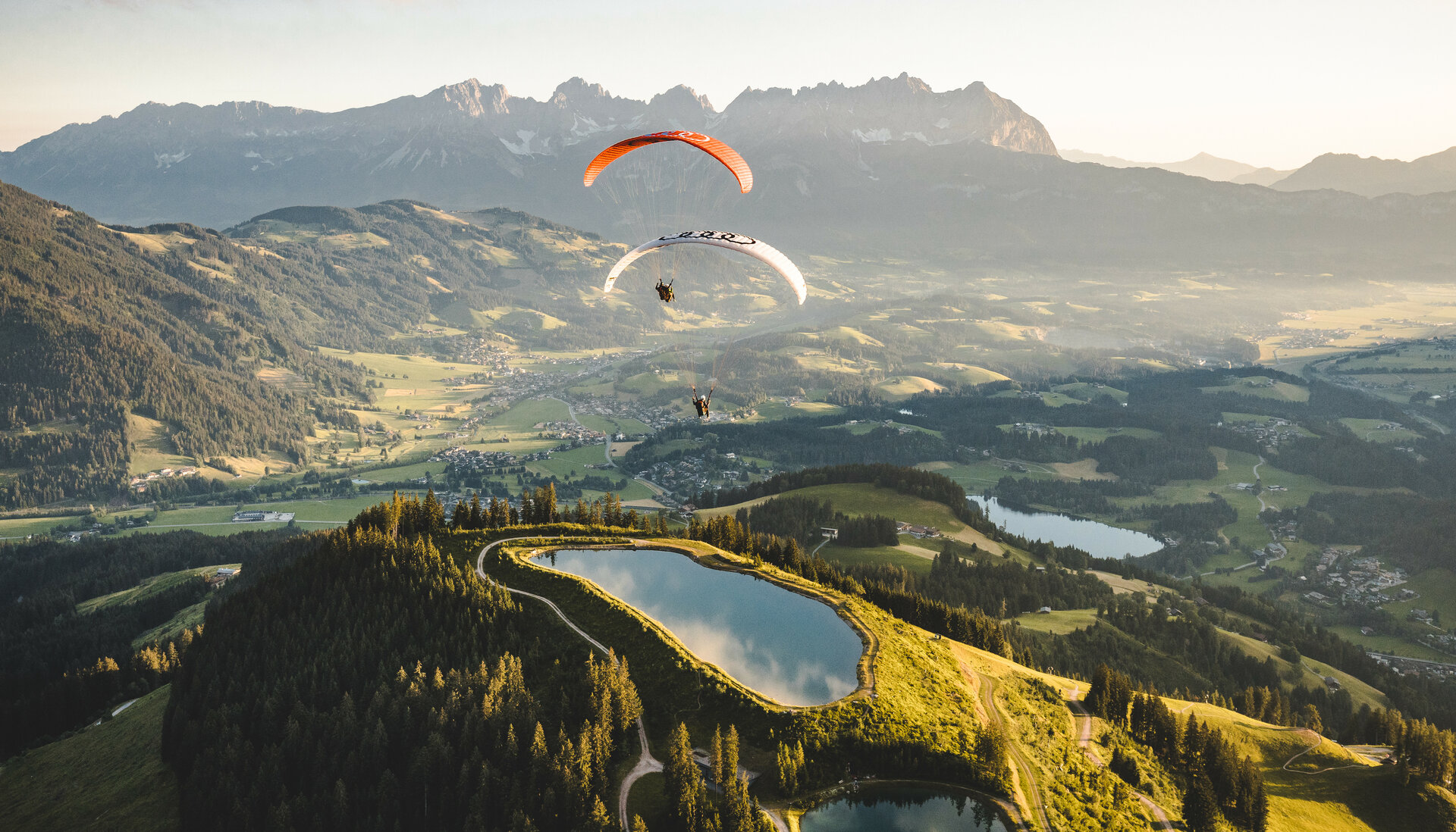 Paragleiten in Kitzbühel - Hahnenkamm