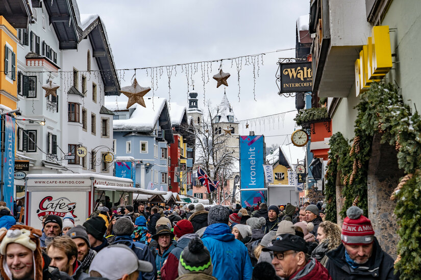 Fanzone beim Hahnenkamm-Rennen