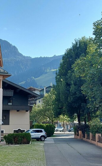 Ausblick auf die Streif