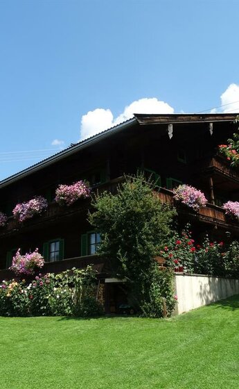 Haus Ansicht Sommer