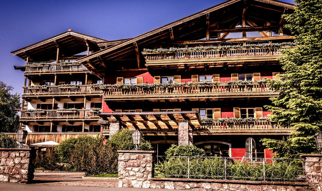 Außenansicht front Hotel Kitzhof