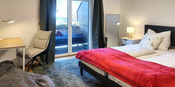 Apartment Gams Schlafzimmer