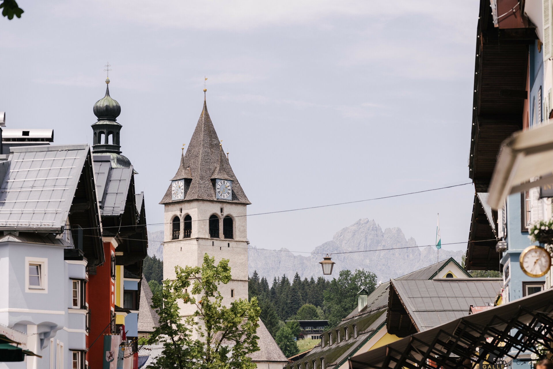 Cityscape of Kitzbühel - Downtown