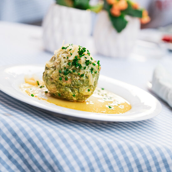 Spinatknödel - Kitz Kulinarik in Kitzbühel