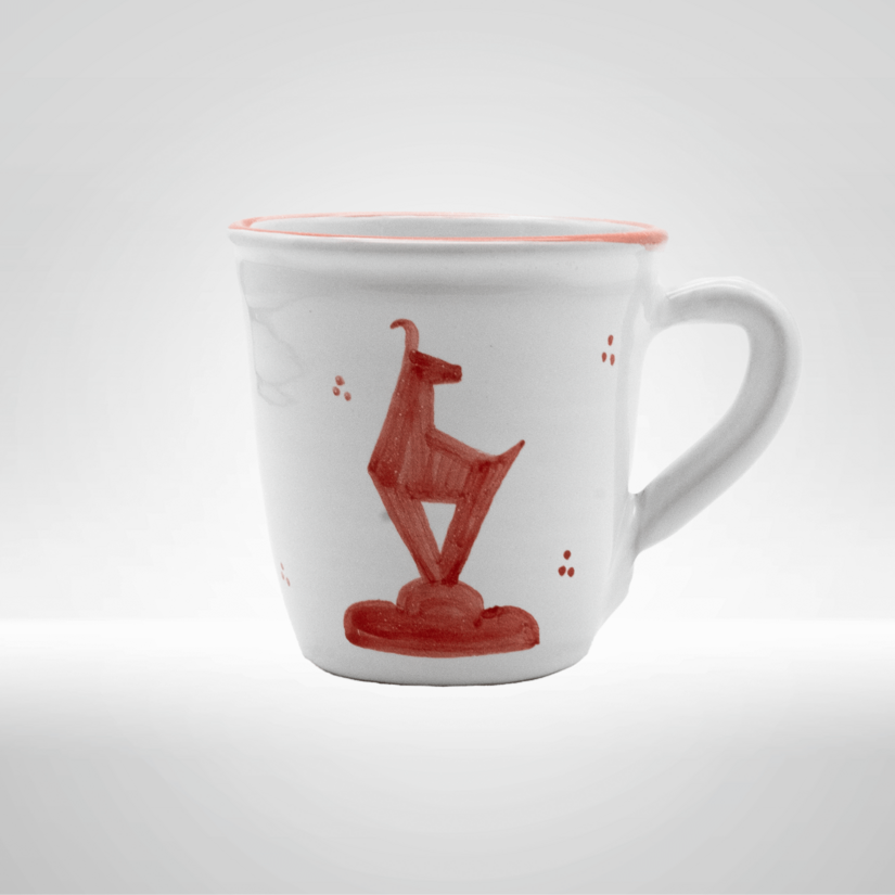 Kitzshop Keramik Häferl rot