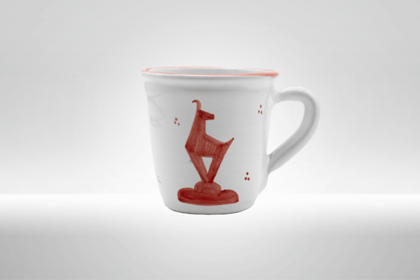 Kitzshop Keramik Häferl rot