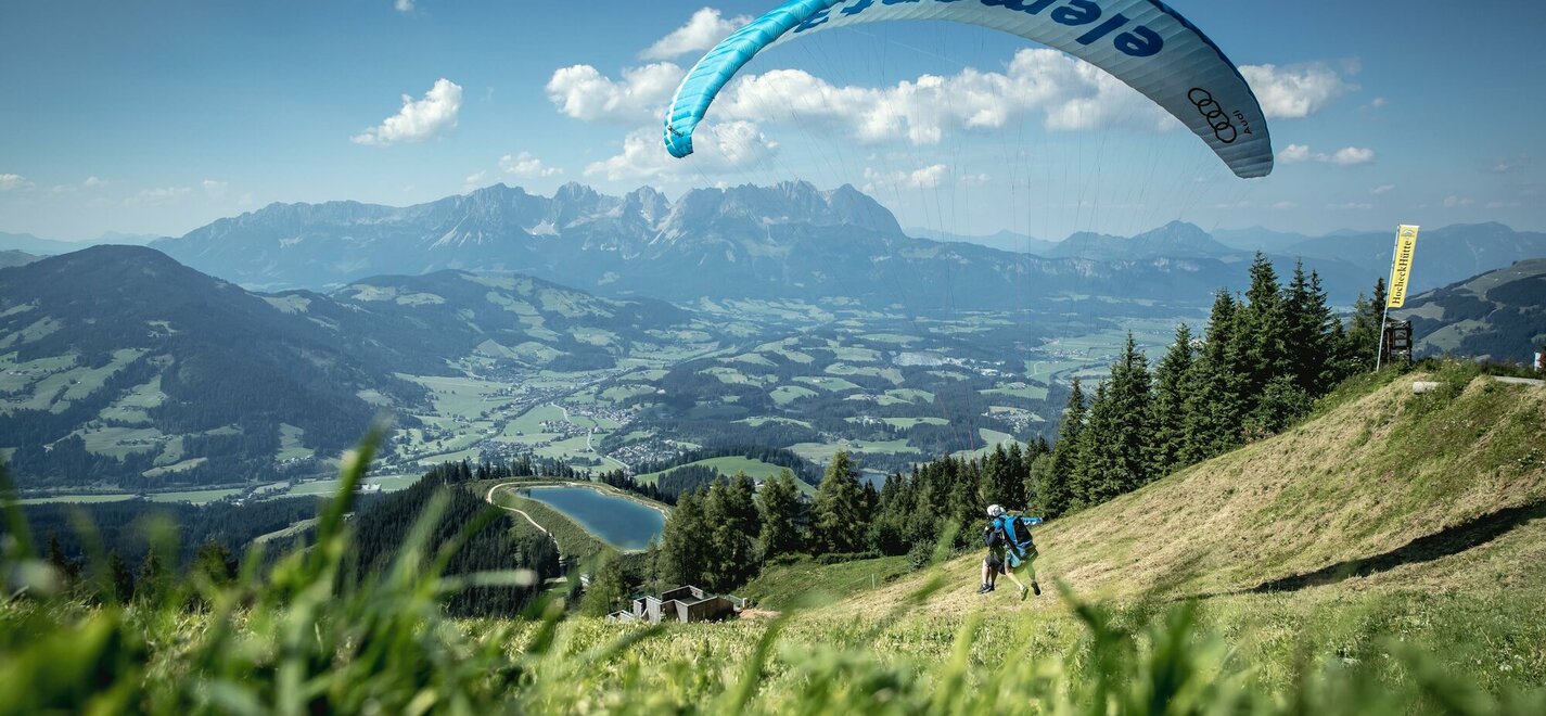 Tandemflug Hahnenkamm Streif