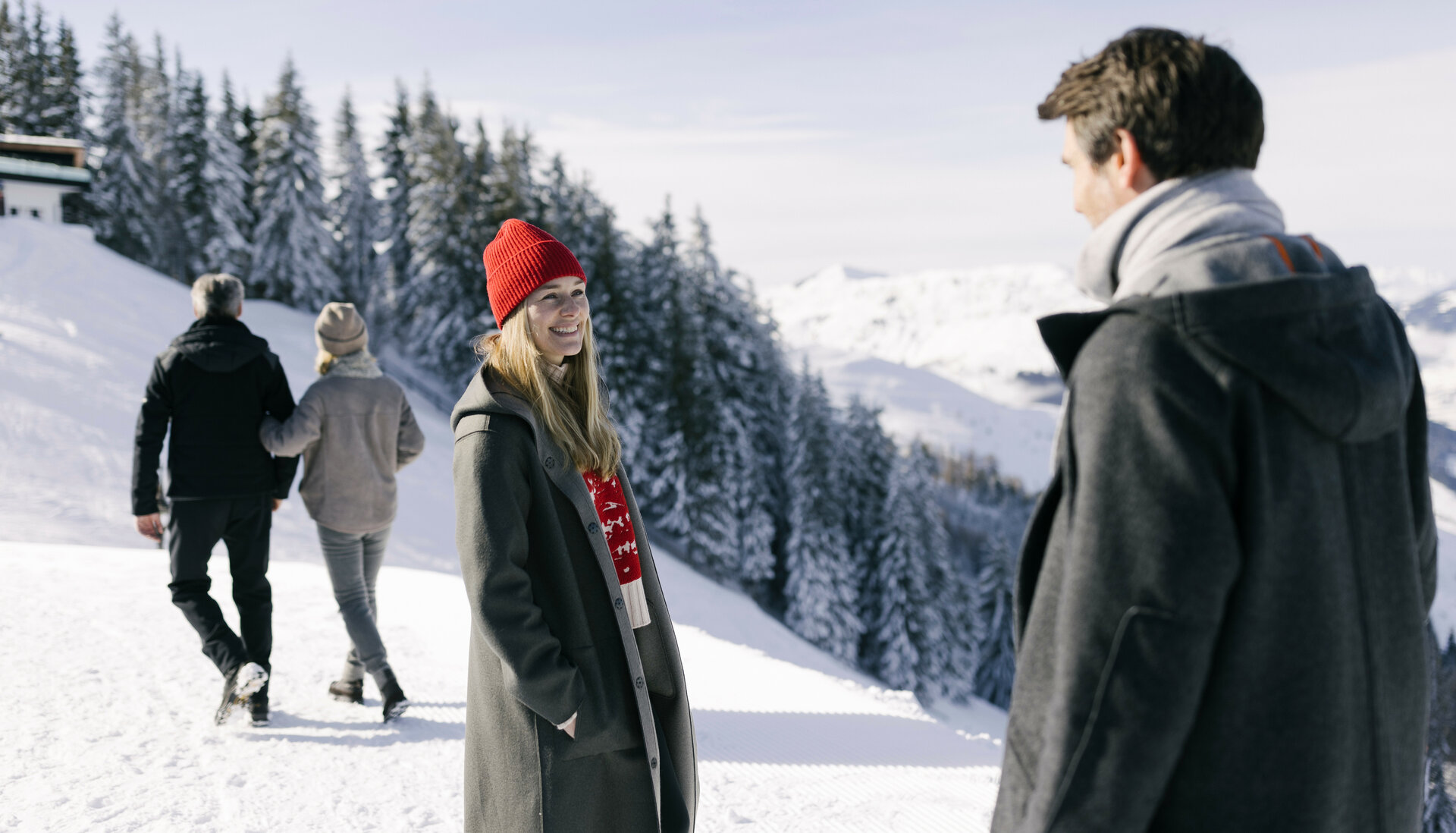 Winterwandern ohne Schneeschuhe in Kitzbühel