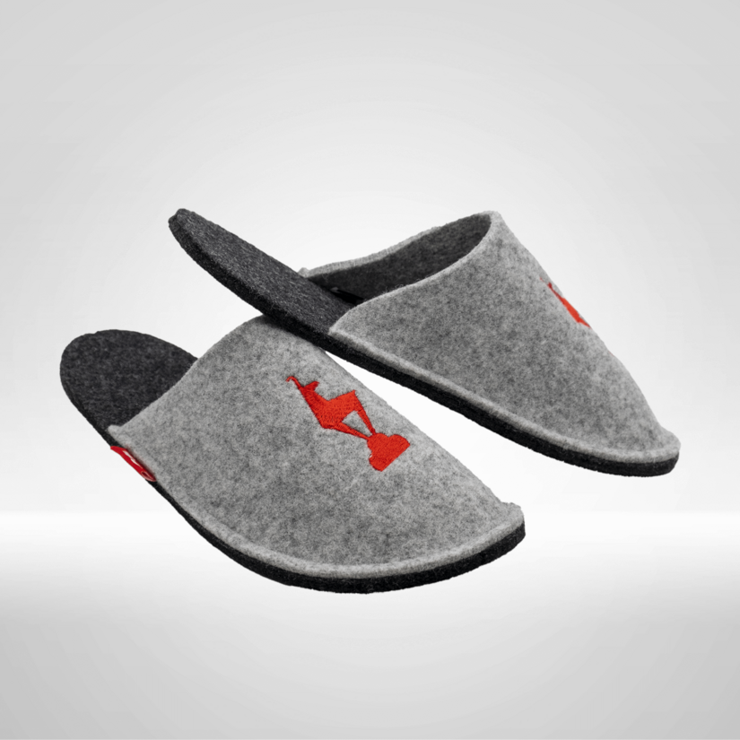Kitzshop Filzpatschen grau