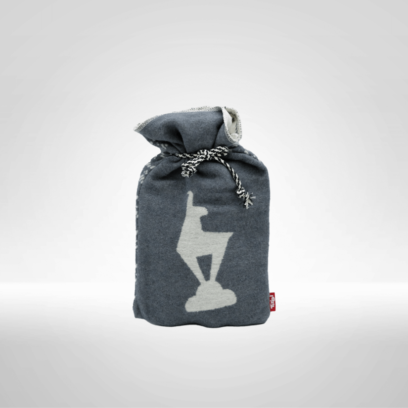Kitzshop Wärmflasche grau