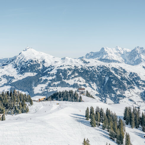 Hahnenkamm im Winter - Winterwandern in Kitzbühel