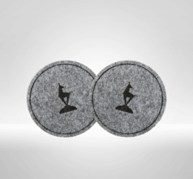 Felt coaster