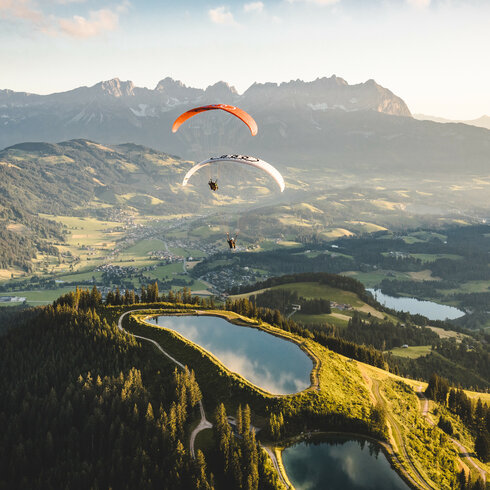 Paragleiten Kitzbühel Hahnenkamm