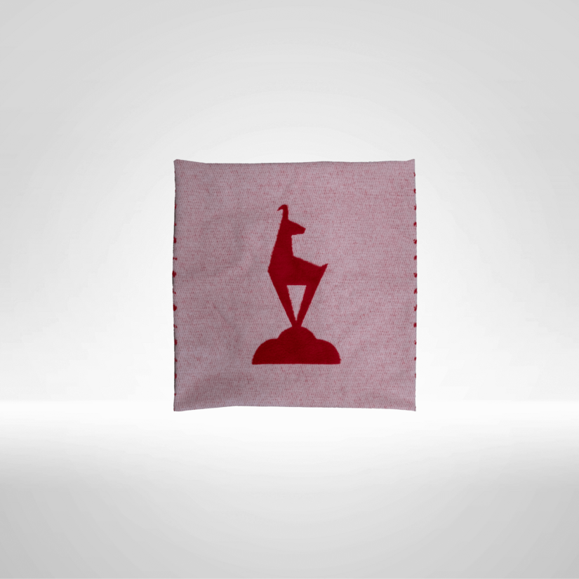 Kitzshop Kissenhülle Gams rot