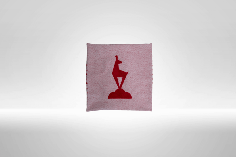 Kitzshop Kissenhülle Gams rot