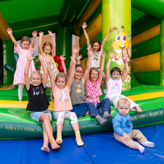 Children playing at PURA VIDA in Kitzbühel
