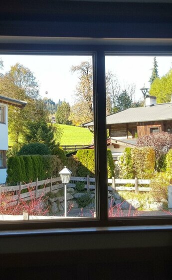 Blick aus dem Wohnzimmer