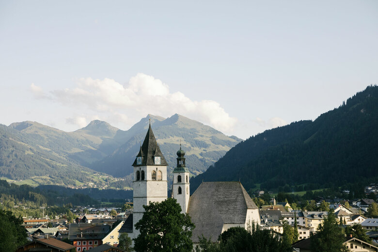 Stadtansicht Kitzbühel