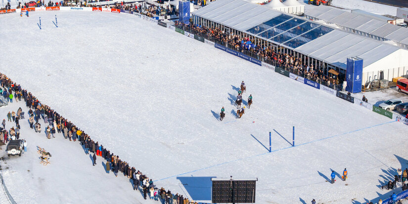 Snow Polo-Spiel in Kitzbühel