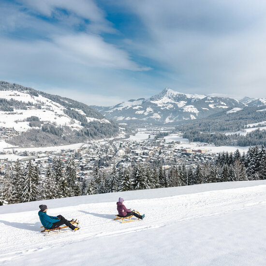 Rodeln am Gaisberg mit der ganzen Familie