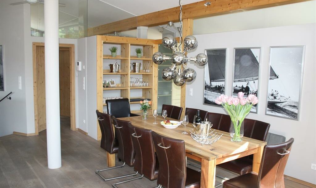 Suiten am Schloss Penthouse Essbereich